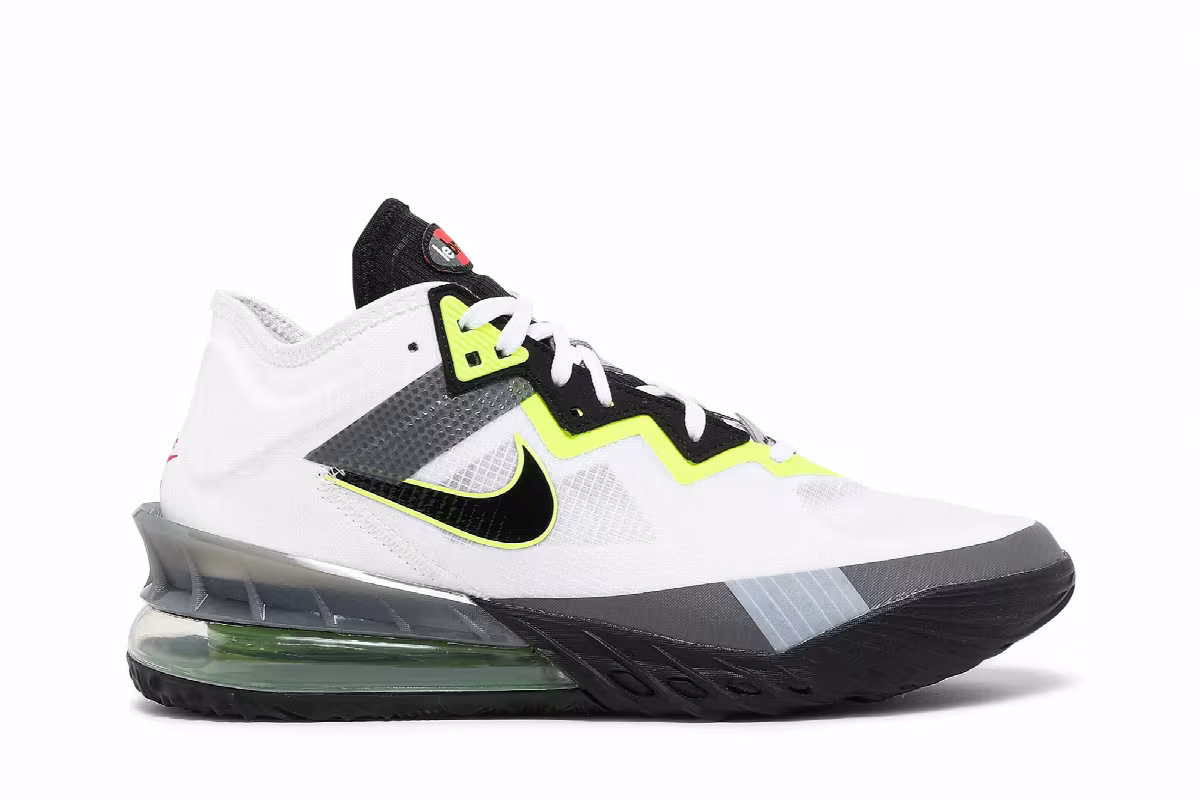 Nike LeBron 18 Low Air Max 95 Greedy, view 2
