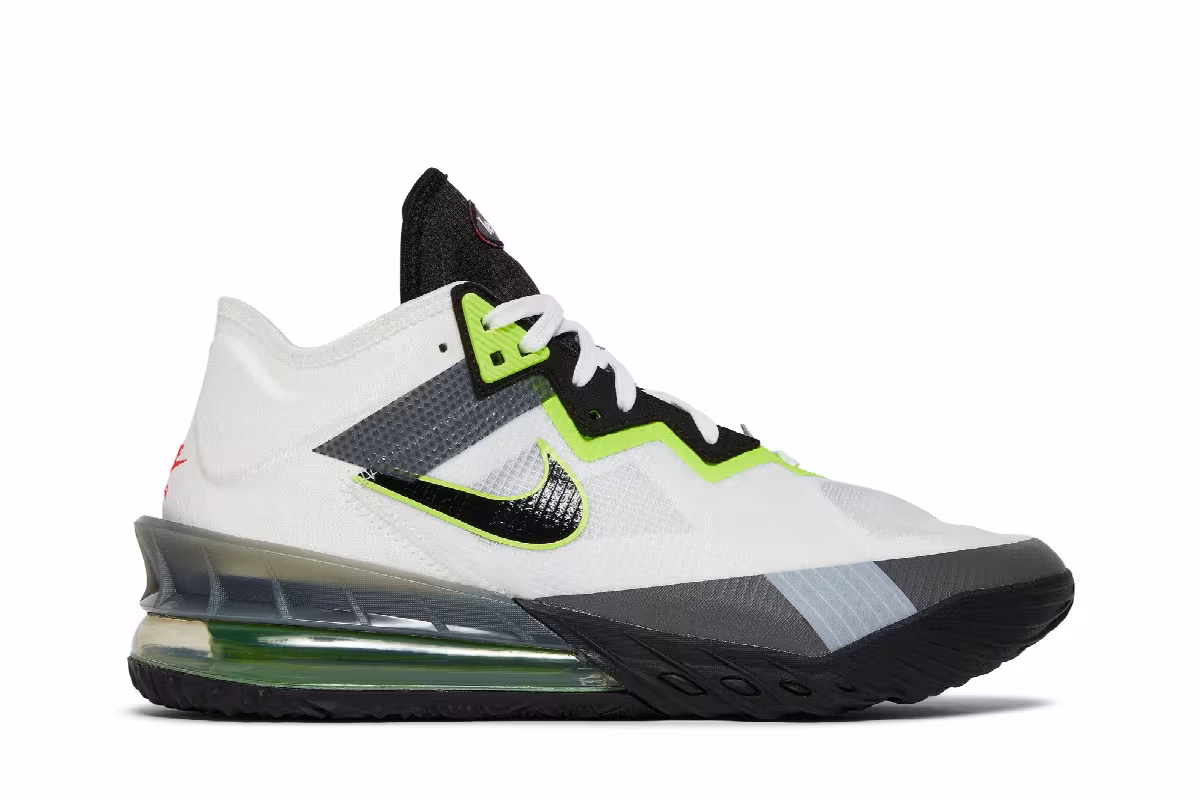 Nike LeBron 18 Low EP Air Max 95 Greedy, view 2