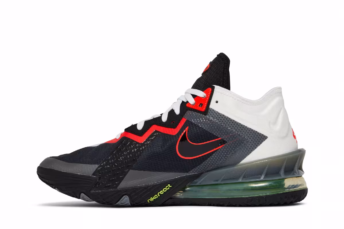 Nike LeBron 18 Low EP Air Max 95 Greedy, view 4