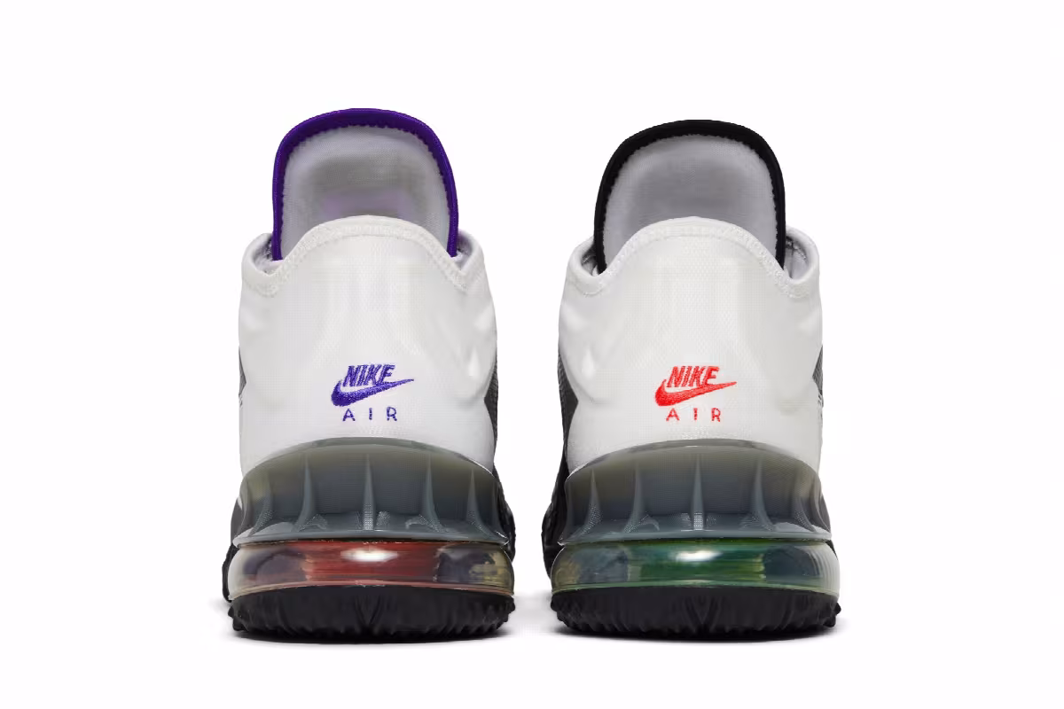 Nike LeBron 18 Low EP Air Max 95 Greedy, view 7