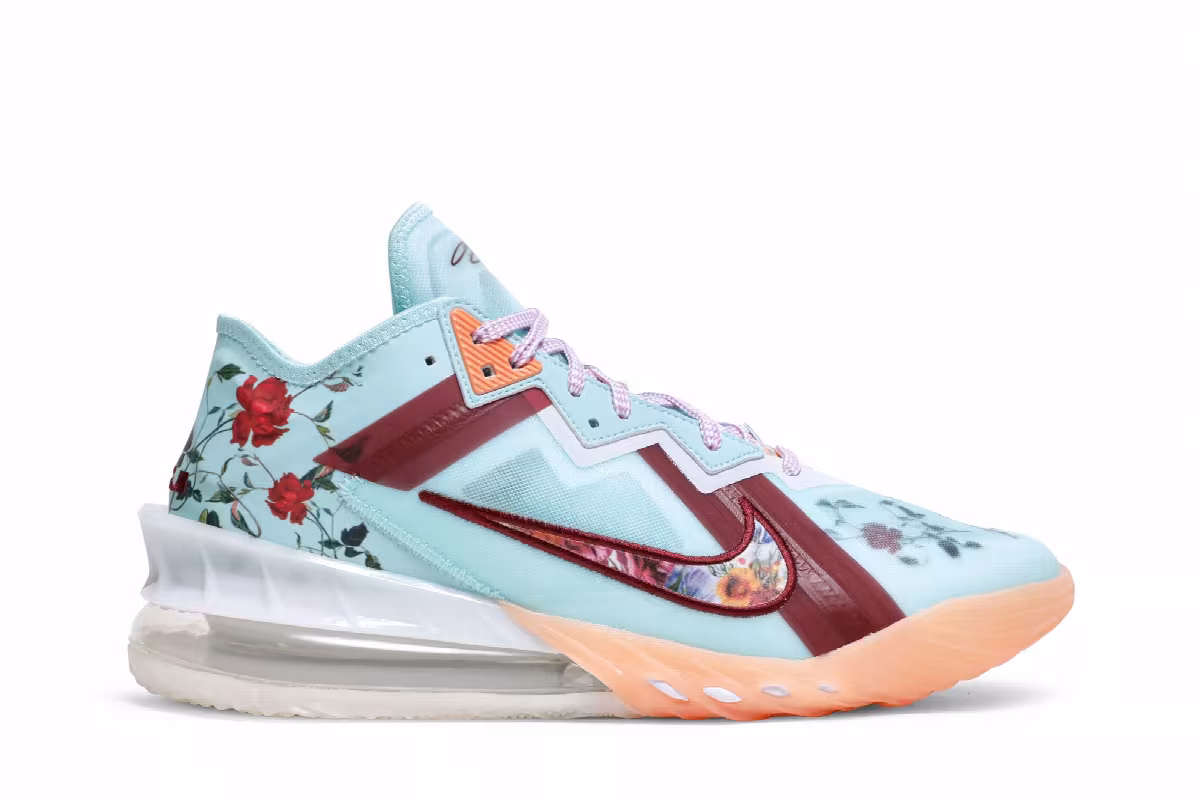Mimi Plange x Nike LeBron 18 Low Daughters, view 2