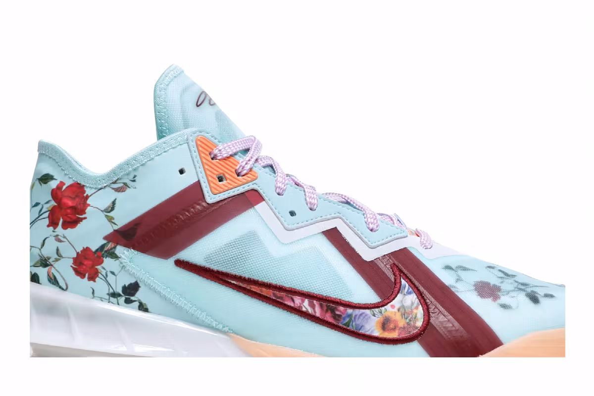 Mimi Plange x Nike LeBron 18 Low Daughters, view 3