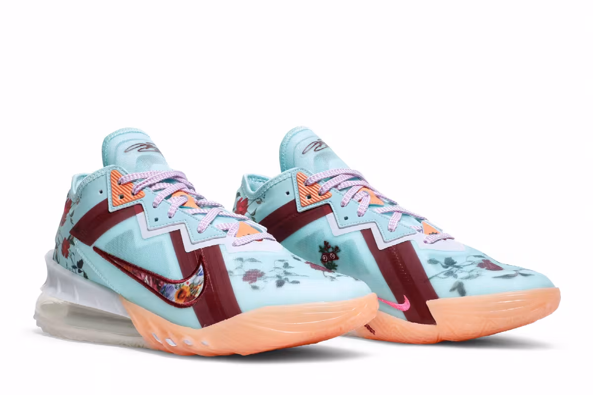 Mimi Plange x Nike LeBron 18 Low Daughters, view 9