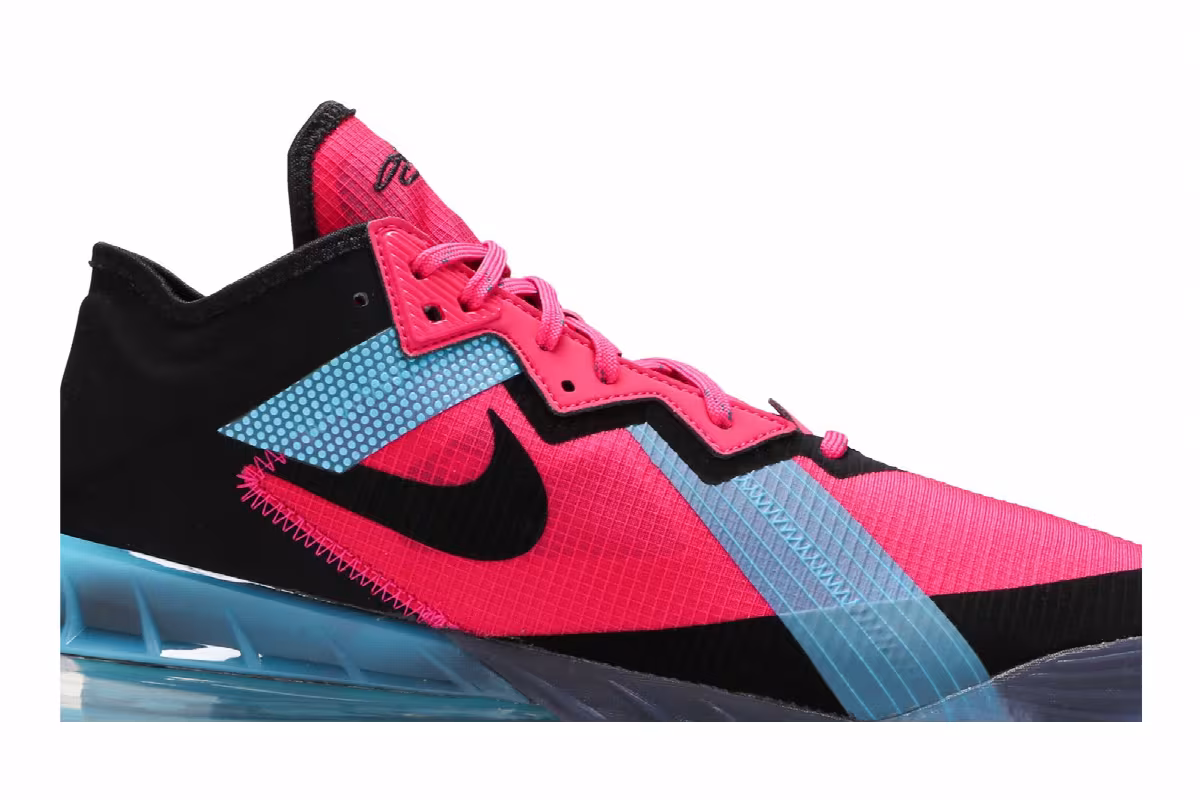 Nike LeBron 18 Low EP Neon Nights, view 3
