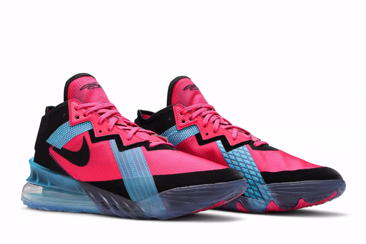 Nike LeBron 18 Low EP Neon Nights, view 9