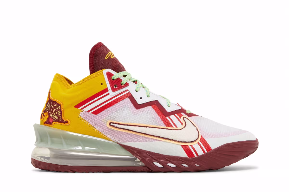 Mimi Plange x Nike LeBron 18 Low EP Higher Learning, view 2