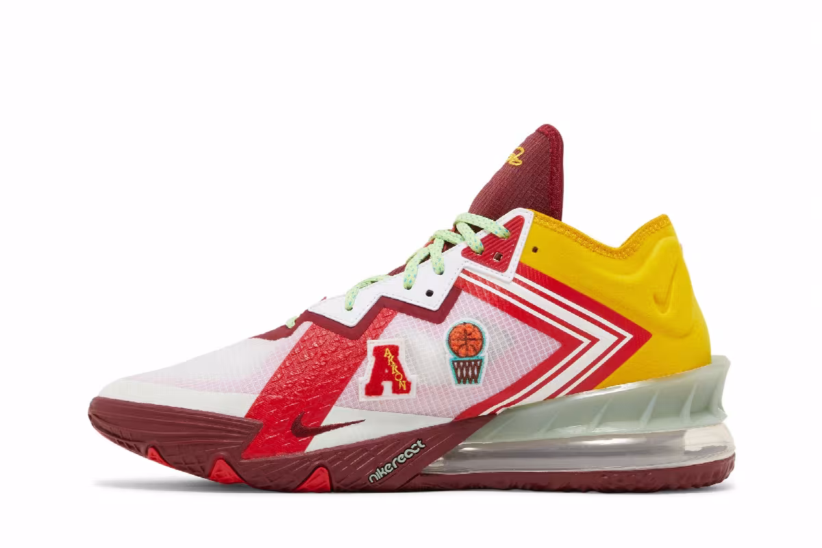 Mimi Plange x Nike LeBron 18 Low EP Higher Learning, view 4