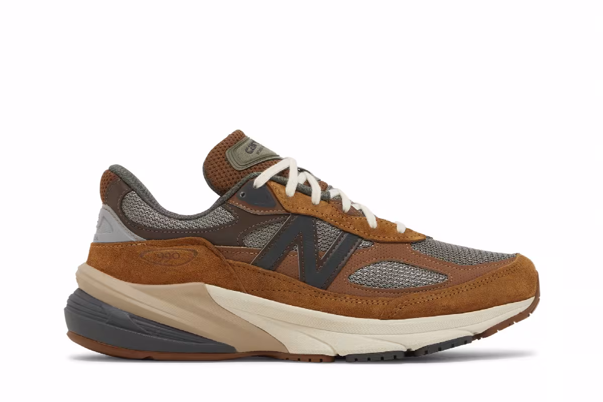 Carhartt WIP x New Balance 990v6 Made in USA Sculpture Center, view 2