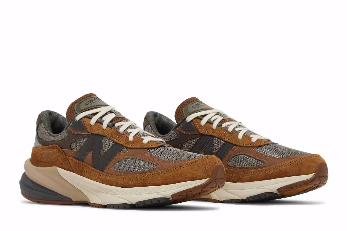 Carhartt WIP x New Balance 990v6 Made in USA Sculpture Center, view 9