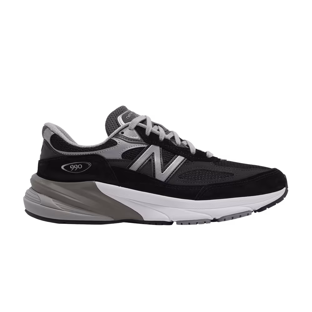 New Balance 990v6 Made in USA Black Silver