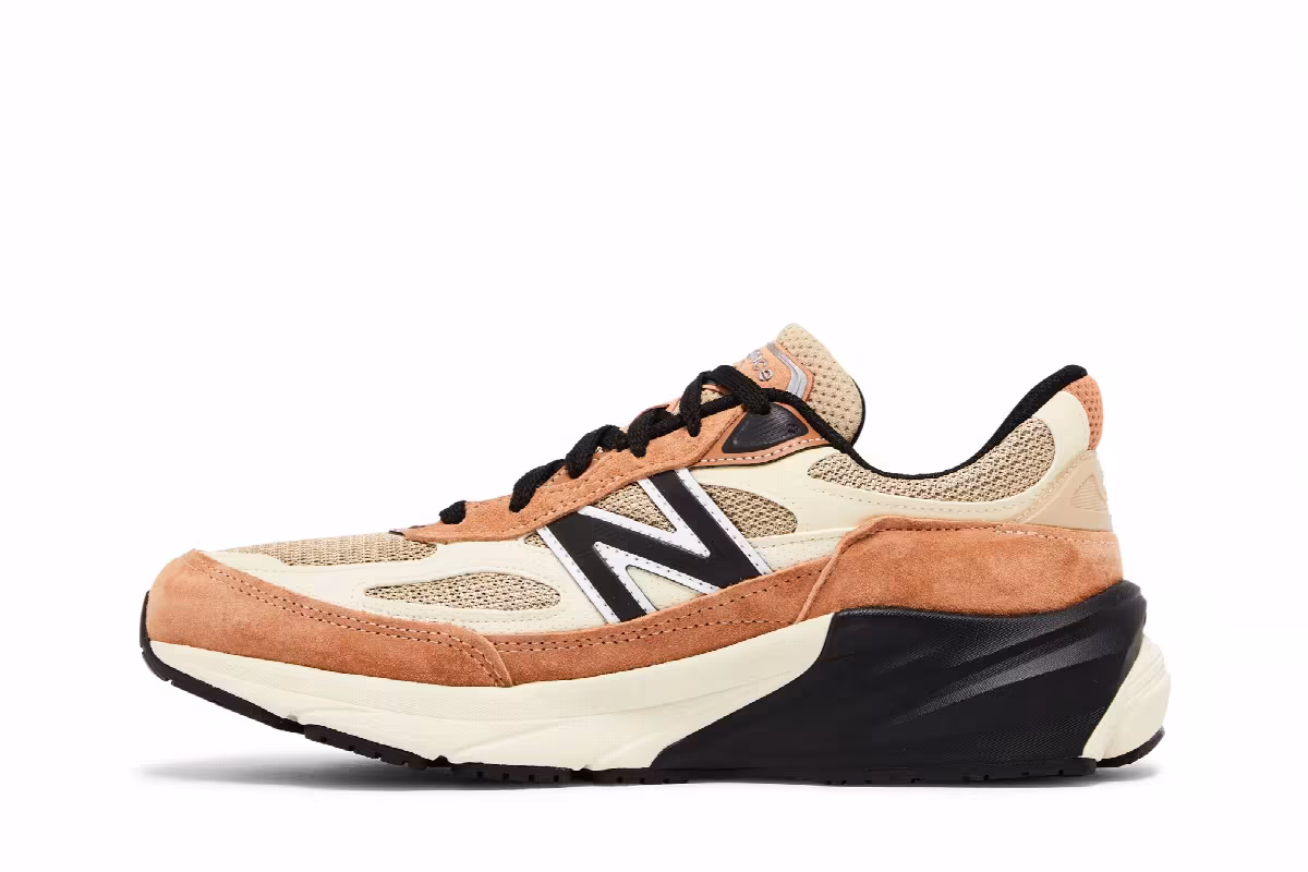 Teddy Santis x New Balance 990v6 Made in USA Sepia Orange, view 4
