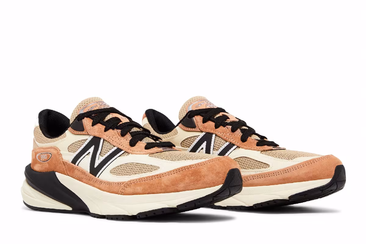 Teddy Santis x New Balance 990v6 Made in USA Sepia Orange, view 9