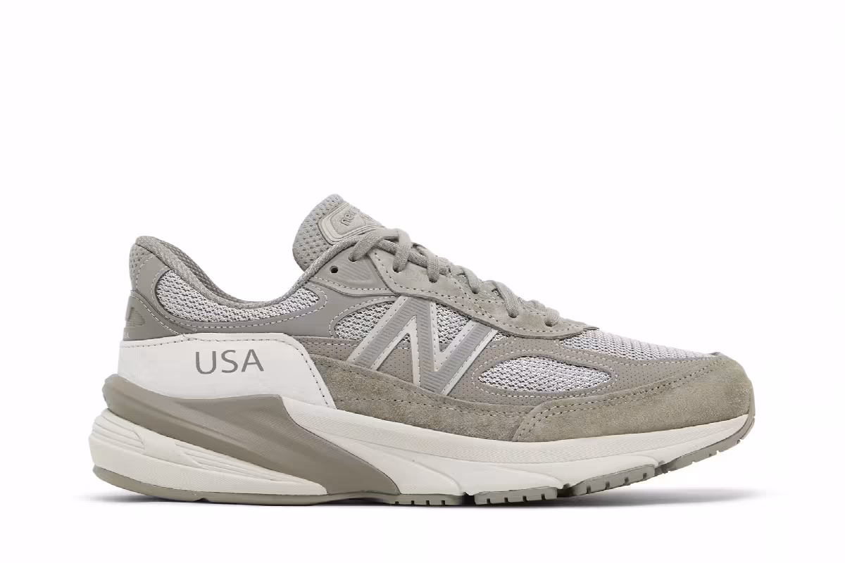 WTAPS x New Balance 990v6 Made in USA Moon Mist, view 2