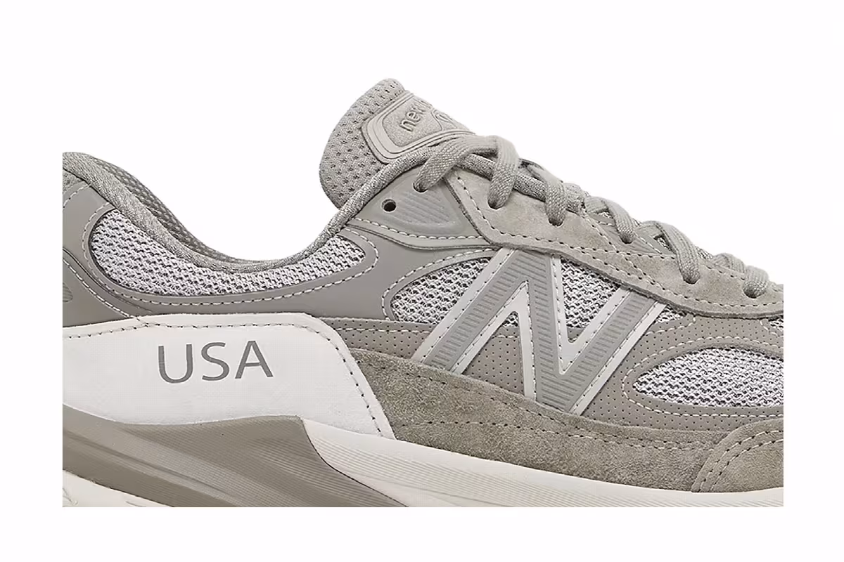 WTAPS x New Balance 990v6 Made in USA Moon Mist, view 3
