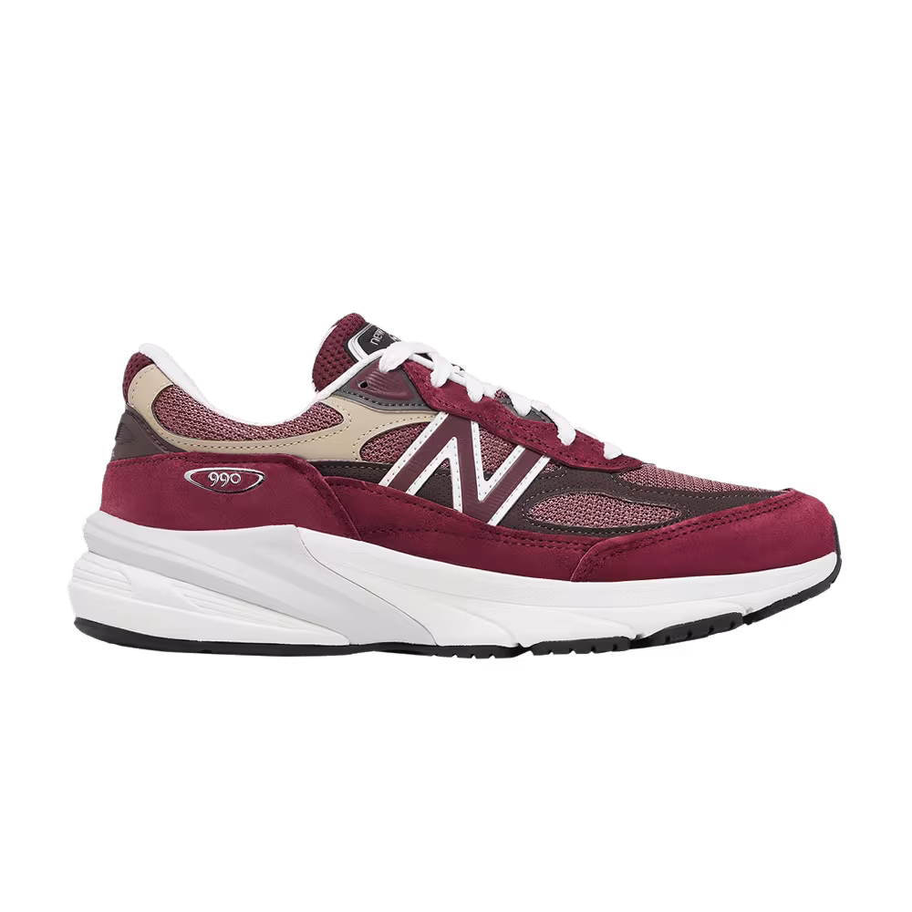 Teddy Santis x New Balance 990v6 Made in USA Burgundy Tan