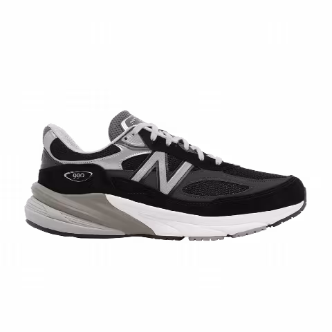 New Balance 990v6 Made in USA 2E Wide 'Black Silver'