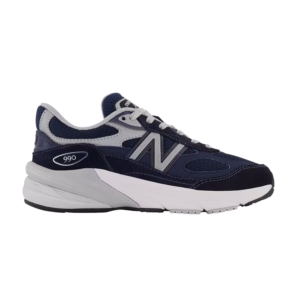 New Balance 990v6 Little Kid Navy