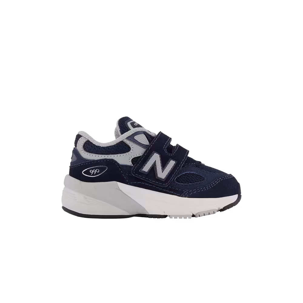 New Balance 990v6 Hook & Loop Toddler Navy