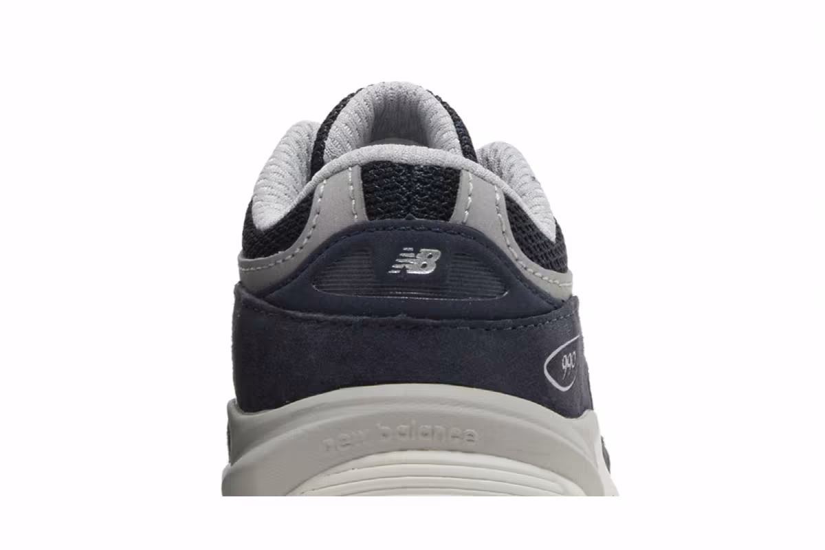 New Balance 990v6 Toddler Navy, view 8