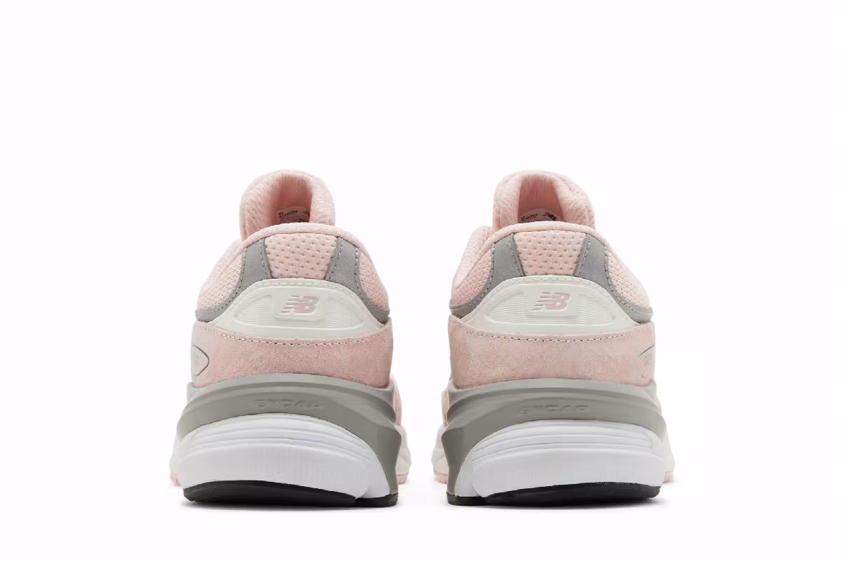 New Balance 990v6 Big Kid Wide Pink Haze, view 7