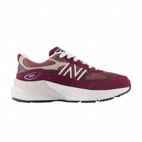 Teddy Santis x New Balance 990v6 Little Kid 'Burgundy Tan'