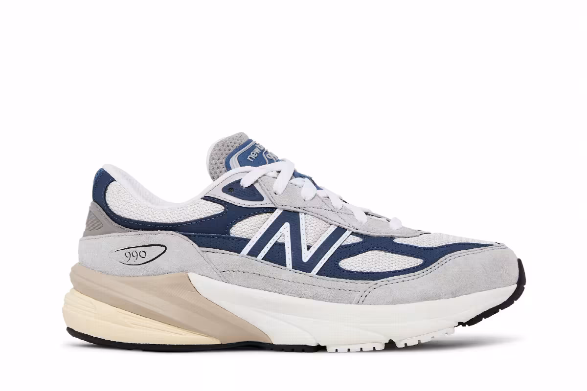 New Balance 990v6 Big Kid Grey Day 2023, view 2