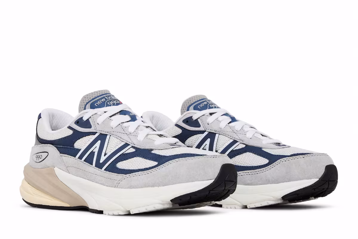 New Balance 990v6 Big Kid Grey Day 2023, view 9