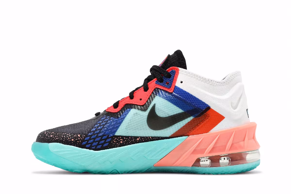 Space Jam x Nike LeBron 18 Low GS Lola Bunny, view 4