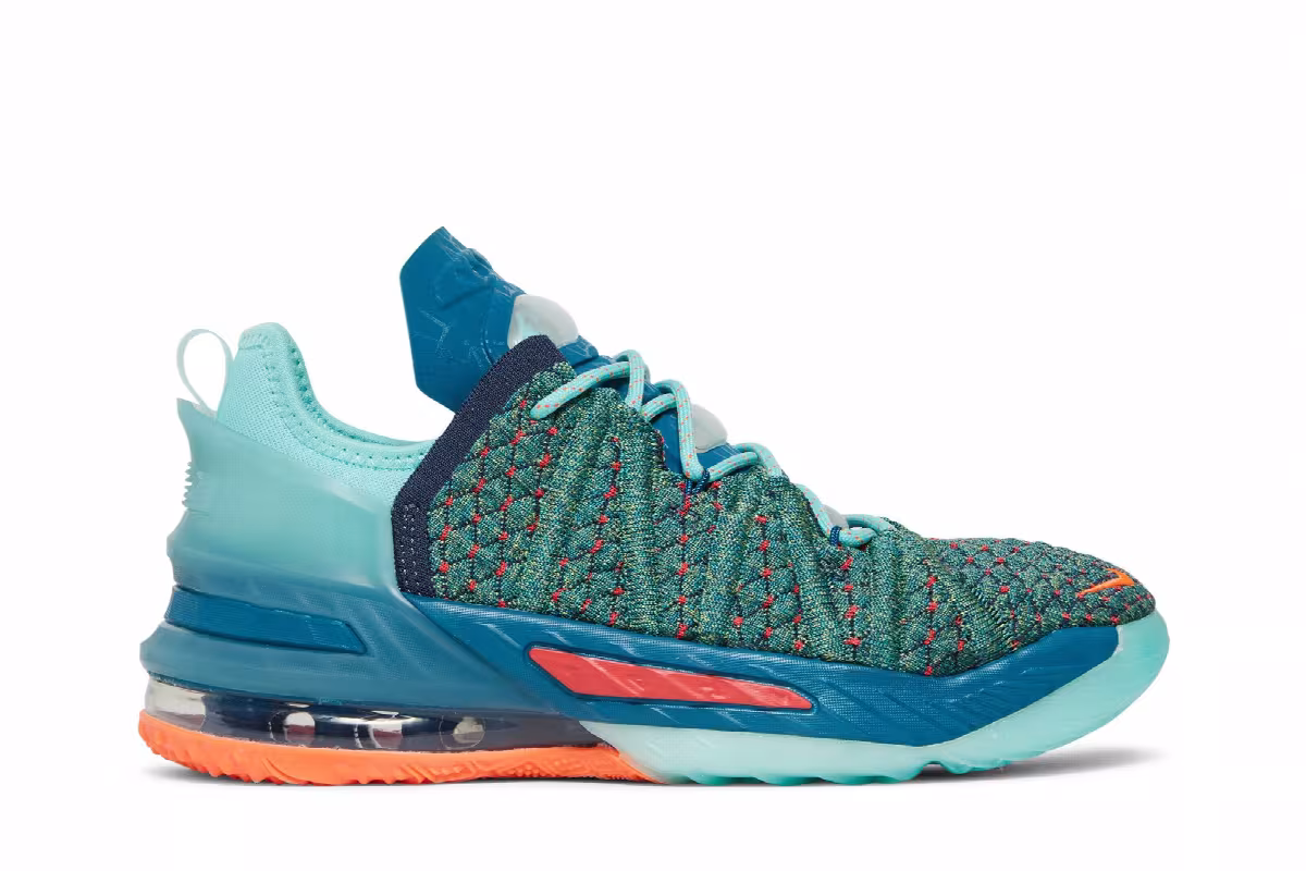 LeBron James Family Foundation x Nike LeBron 18 GS We Are Family, view 2