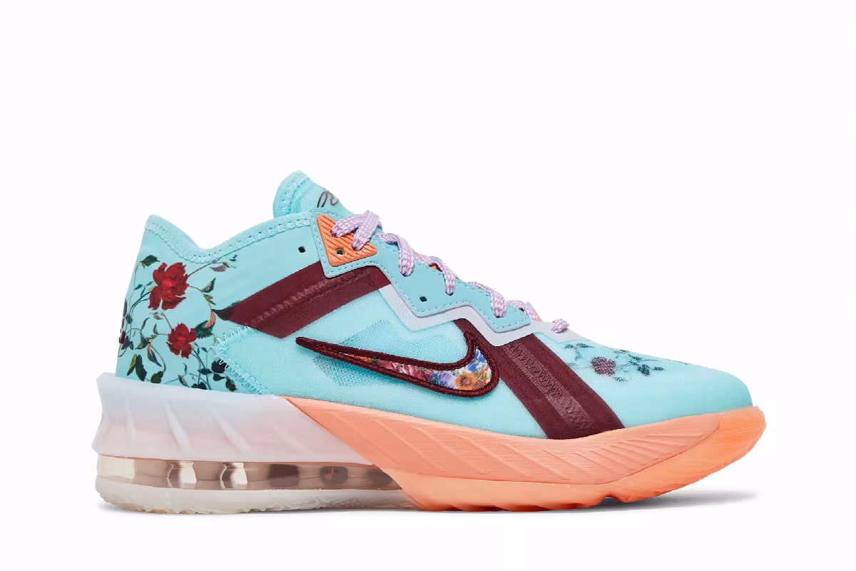 Mimi Plange x Nike LeBron 18 Low GS Daughters, view 2