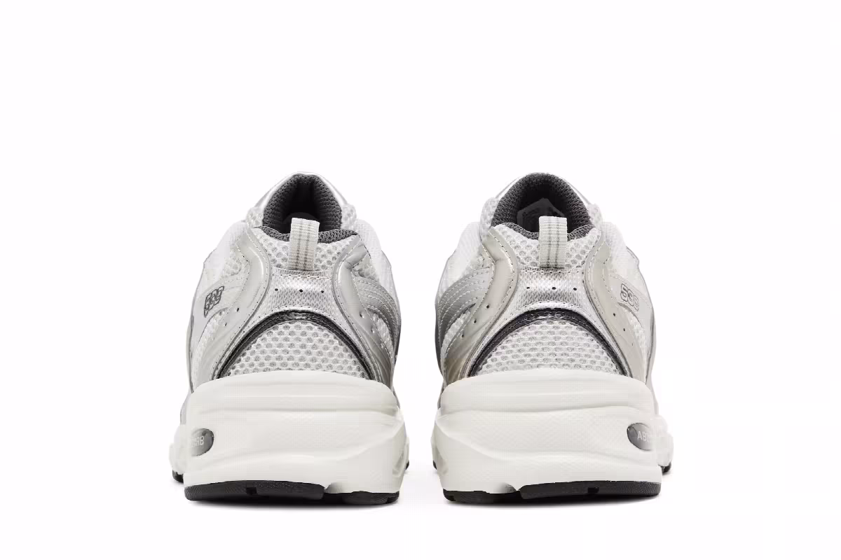 New Balance 530 Grey Matter Silver Metallic, view 7