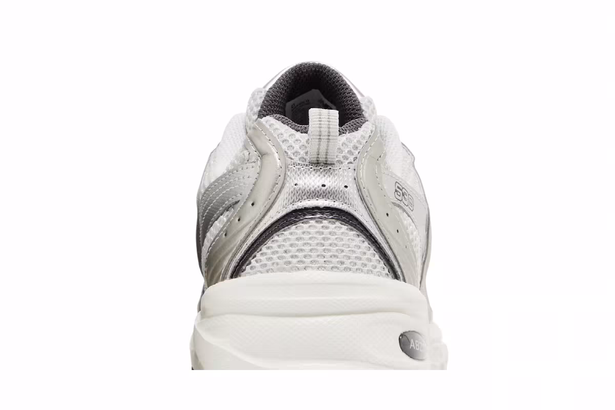 New Balance 530 Grey Matter Silver Metallic, view 8