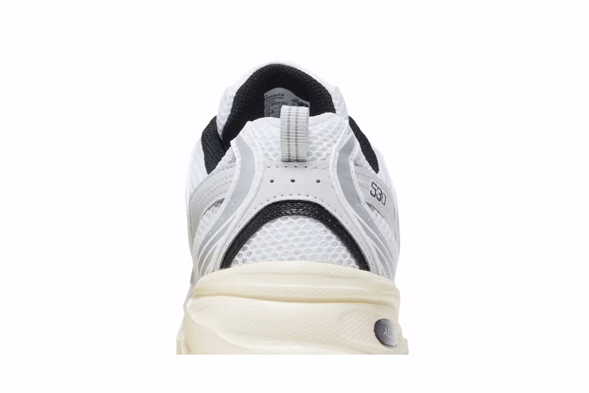 New Balance 530 White Metallic Silver, view 8
