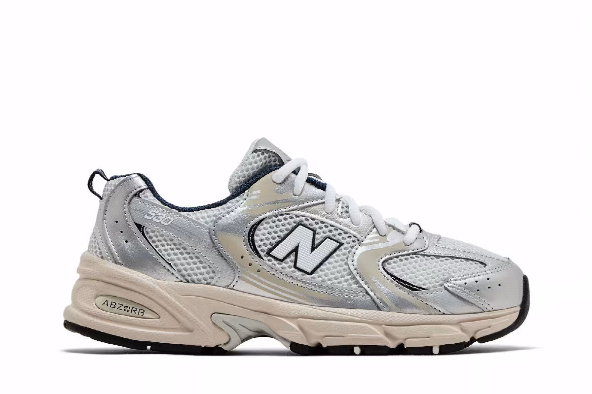 New Balance 530 Big Kid Summer Fog Navy, view 2