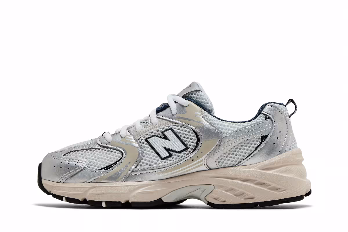 New Balance 530 Big Kid Summer Fog Navy, view 4