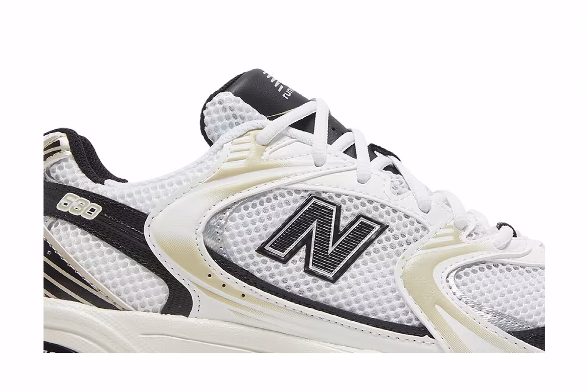 New Balance 530 White Light Gold, view 3