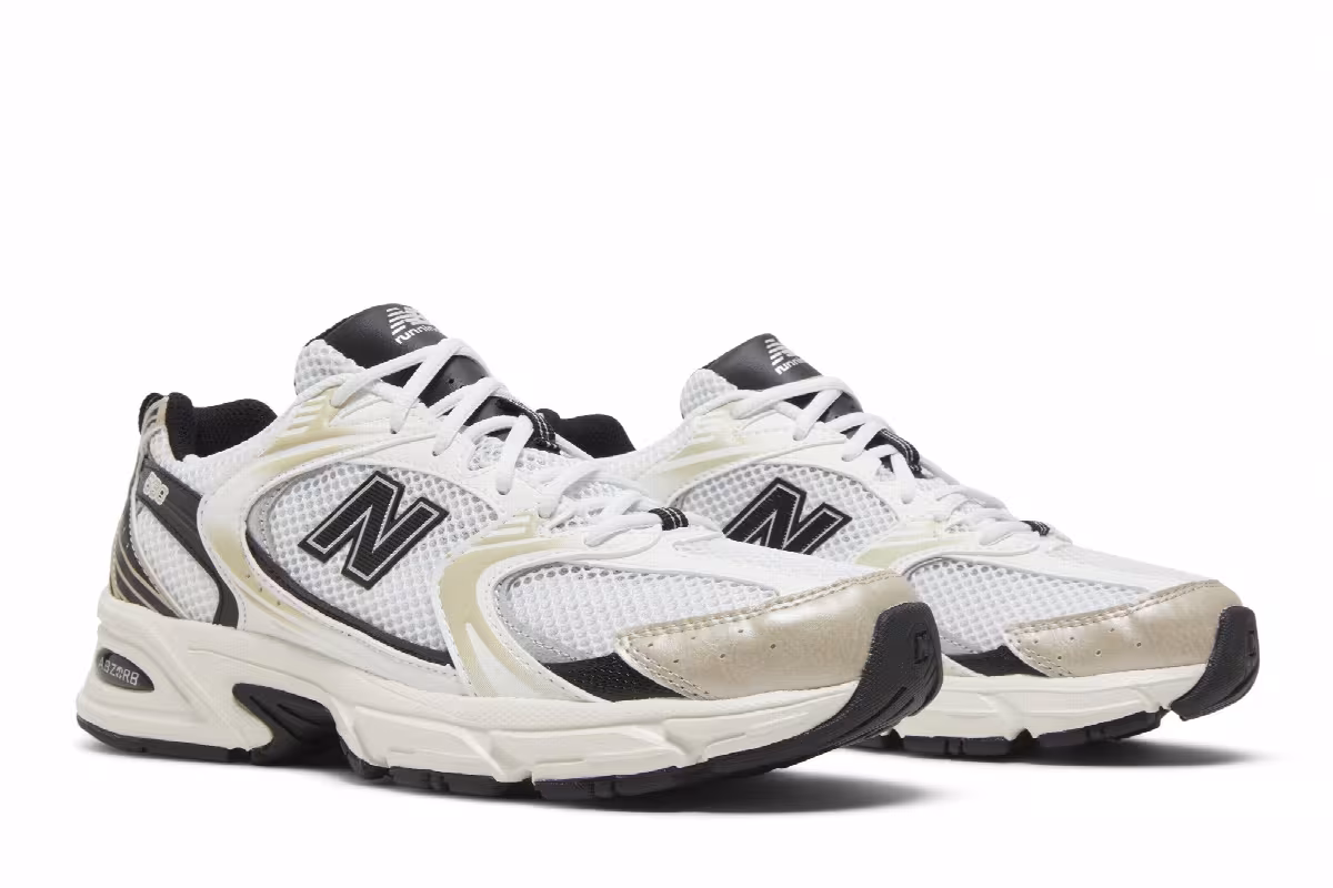 New Balance 530 White Light Gold, view 9