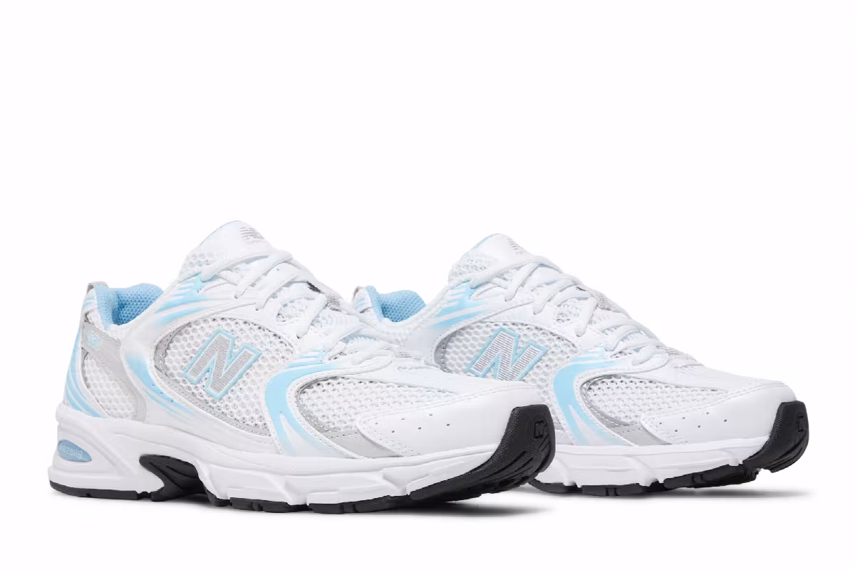 New Balance 530 White Blue Haze, view 9