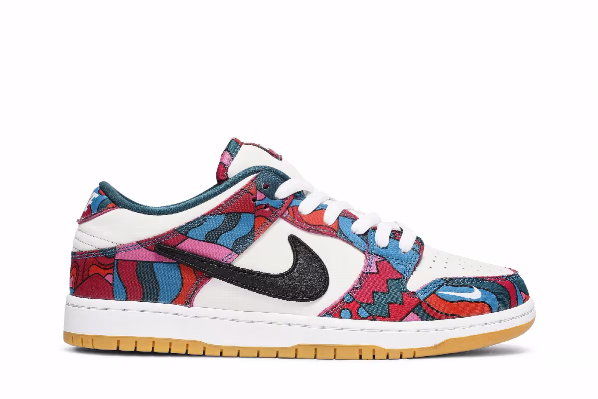 Parra x Nike Dunk Low Pro SB Abstract Art, view 2