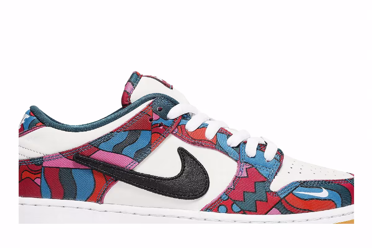 Parra x Nike Dunk Low Pro SB Abstract Art, view 3