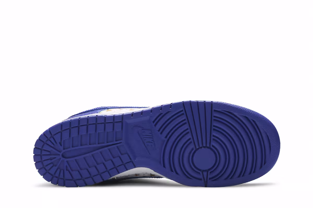Supreme x Nike Dunk Low OG SB QS Hyper Royal, view 5