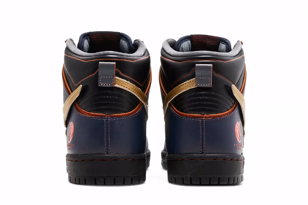 Gundam x Nike Dunk High SB Project Unicorn - Banshee Norn, view 7
