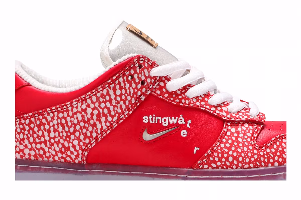 Stingwater x Nike Dunk Low SB Magic Mushroom, view 3