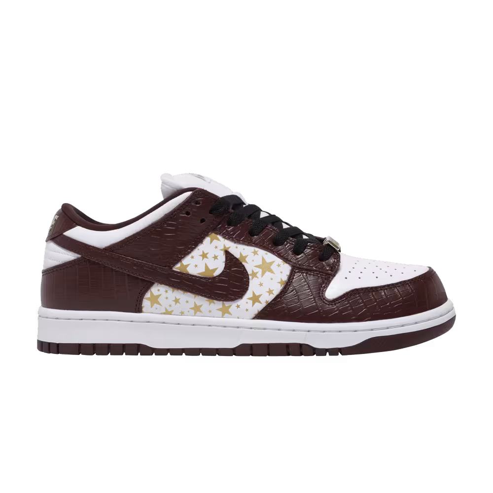 Supreme x Nike Dunk Low OG SB QS Barkroot Brown