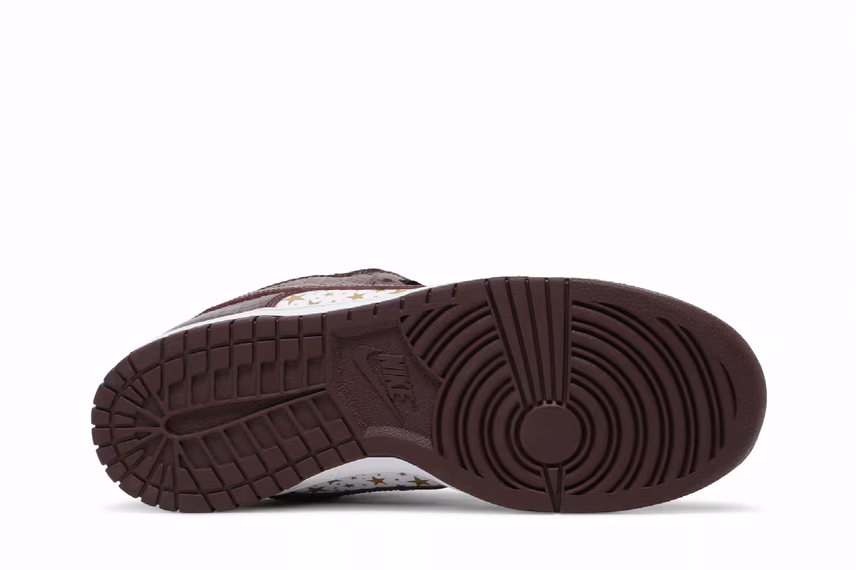 Supreme x Nike Dunk Low OG SB QS Barkroot Brown, view 5