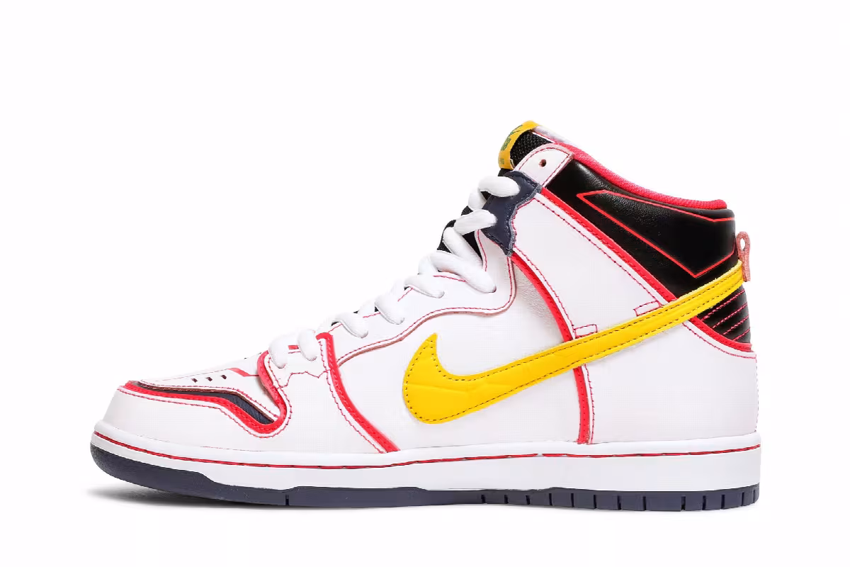Gundam x Nike Dunk High SB Project Unicorn - RX-0, view 4
