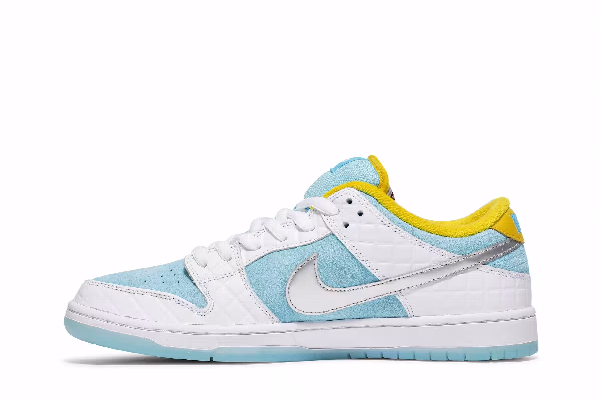 FTC x Nike Dunk Low SB Lagoon Pulse, view 4