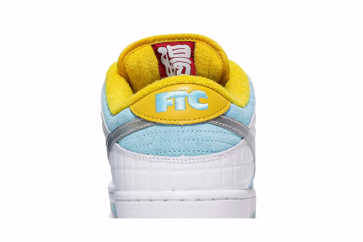 FTC x Nike Dunk Low SB Lagoon Pulse, view 8