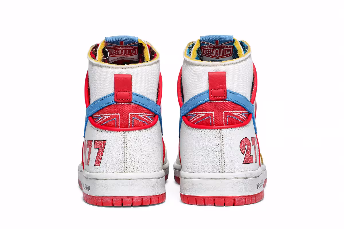 Ishod Wair x Magnus Walker x Nike Dunk High Pro SB Urban Outlaw, view 7