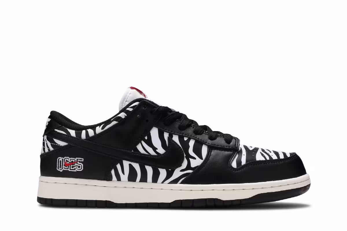 Quartersnacks x Nike Dunk Low SB Little Debbie’s Zebra Cakes, view 2